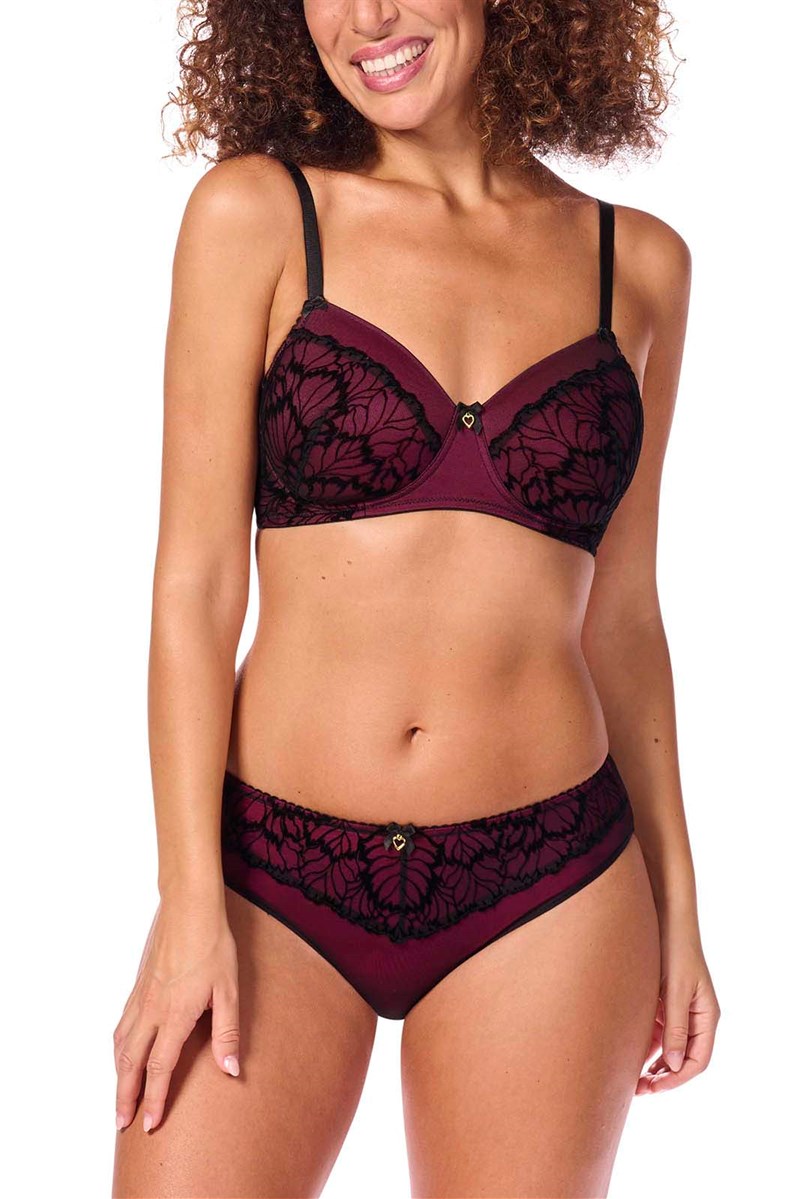 Leonie Brief - black/pink #45063