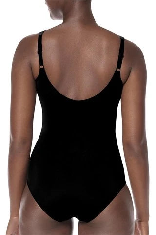 Manila Full Bodice Swimsuit - Black