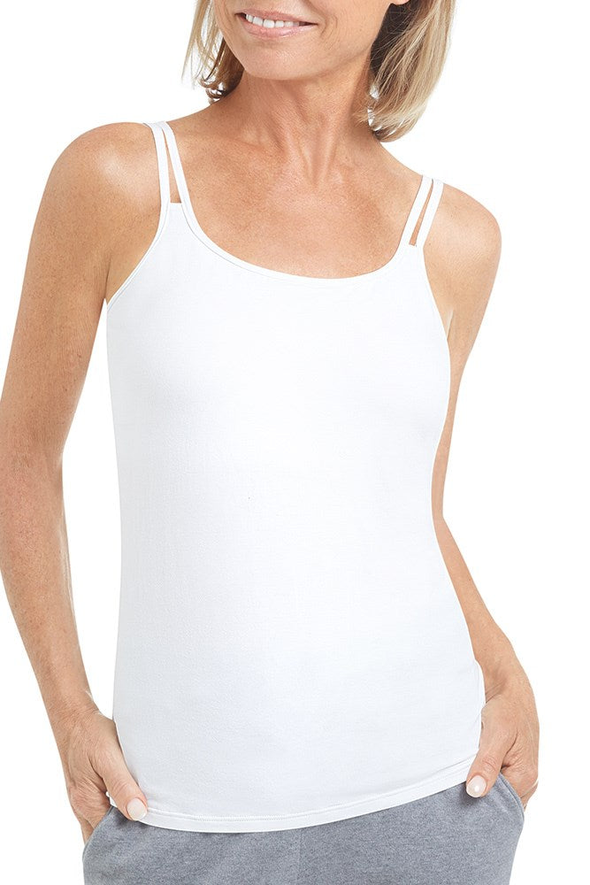 Valletta Organic Cotton Top - White #44777