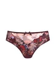 Maxine Panty Burgundy/Multi #44707