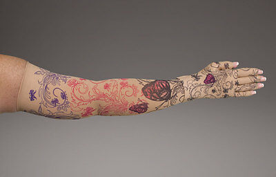 Lymphedivas Mariposa Beige Arm Sleeve