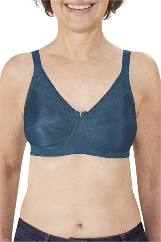 Nancy Non-wired Bra Dark Teal - #44882