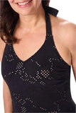 Makri One-Piece Swimsuit #71777 - black / sand