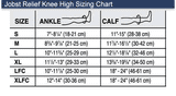 Jobst Relief Knee High Compression w/ Silicone Band Top 20-30mmHg