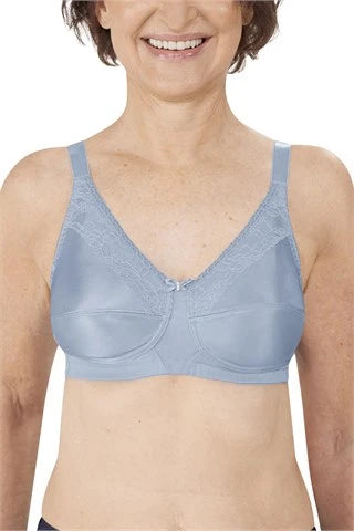 Nancy Non-wired Bra - light blue #44821 – The Pink Boutique