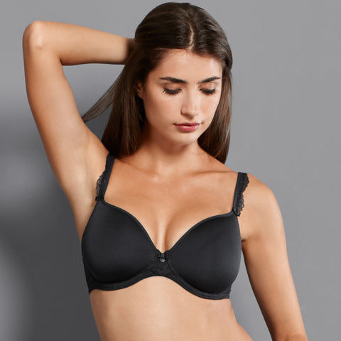 Anita Rosa Faia 5653-001 Fleur Black Non-Padded Wired Full Cup Bra 32C :  Anita: : Clothing, Shoes & Accessories