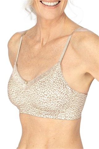 Amoena Frances Wire-Free Post-Surgical Bra, Front-Closure, Size C/D (48/50),  2XL, White Ref# 521282XCDWH KU56710383-Each - MAR-J Medical Supply, Inc.