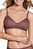 Carrie Non Wired Bra - Rose Taupe / Dark Blue #44552