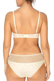 Daydream #44794 Non-wired Bra - Off-White/Floral