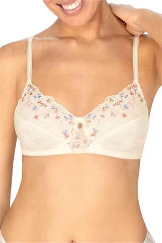 Daydream #44795 Non-wired Padded Bra - Off-White/Floral