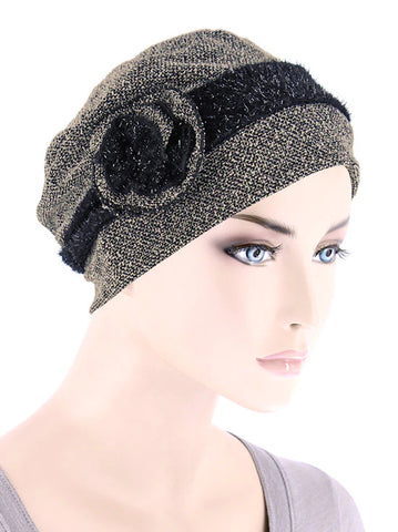 Winter Hat Cap Rosette - Turban Plus