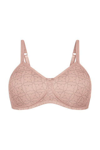 Aurora Padded Non Wired Bra - Off-White / Nude #44574 – The Pink Boutique
