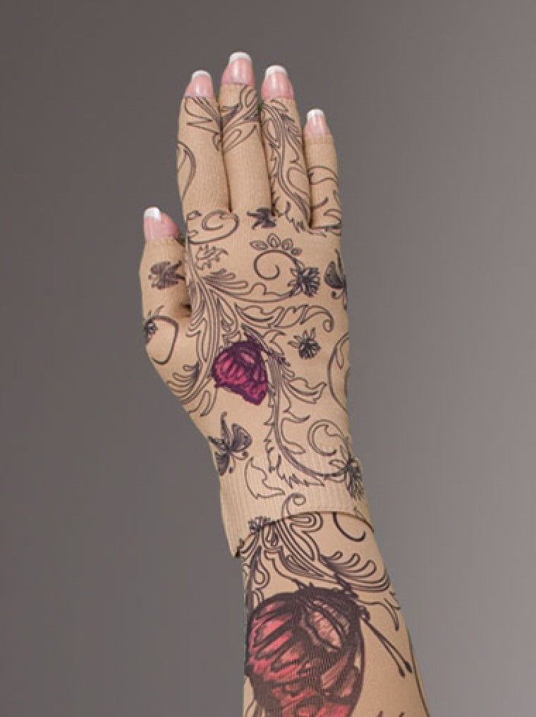 Lymphedivas Mariposa Beige Glove