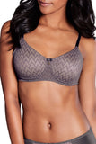 Maya Non Wired Bra - Grey / Rose #44544