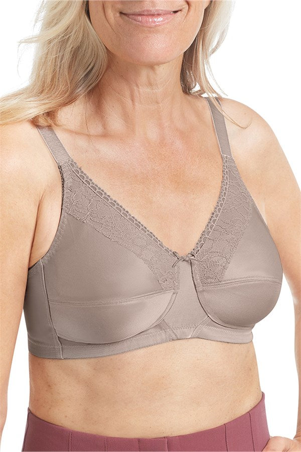 Nancy Non-Wired Bra - Taupe #44752 – The Pink Boutique