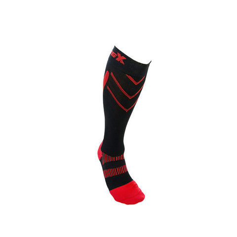 CSX Compression Socks X200-RB 15-20 MMHG, RED ON BLACK