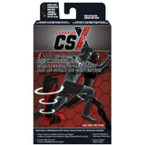 CSX Compression Socks X200-RB 15-20 MMHG, RED ON BLACK