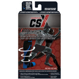 CSX Compression Socks X200-RYB 15-20 MMHG, ROYAL BLUE ON BLACK