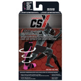 CSX Compression Socks X220-PB 20-30 MMHG, PINK ON BLACK