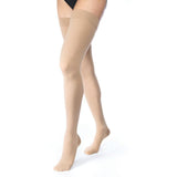 Jobst Relief Thigh High Compression w/ Silicone Band Top 20-30mmhg