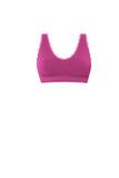 Kitty Seamless Cotton Bra - Magenta #44674