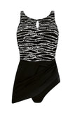 Reflection Sarong Blk / White #71533